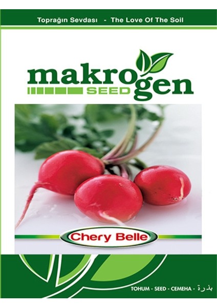 Turp Tohumu -Cherry Belle-Makrogen-10 gr