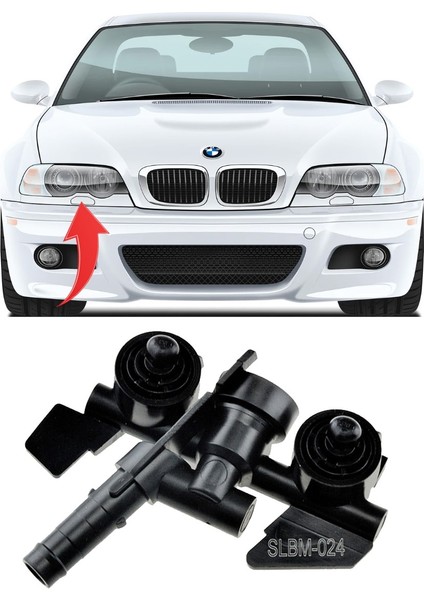 Bmw 3 Serisi E46 Far Yıkama Robotu Sağ 1998-2005 61674290868