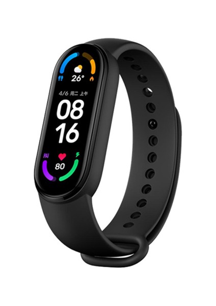 Manyetik Özellikli Bluetooth Akıllı Bilezik - Siyah (Yurt Dışından)