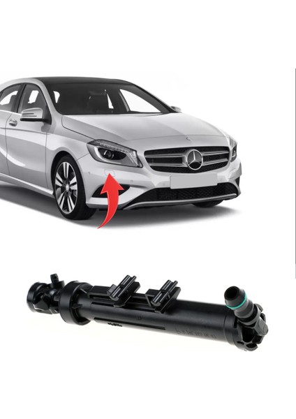 A Serisi W176 Gla X156 Far Yıkama Robotu Sağ 2012-2018 1768600247