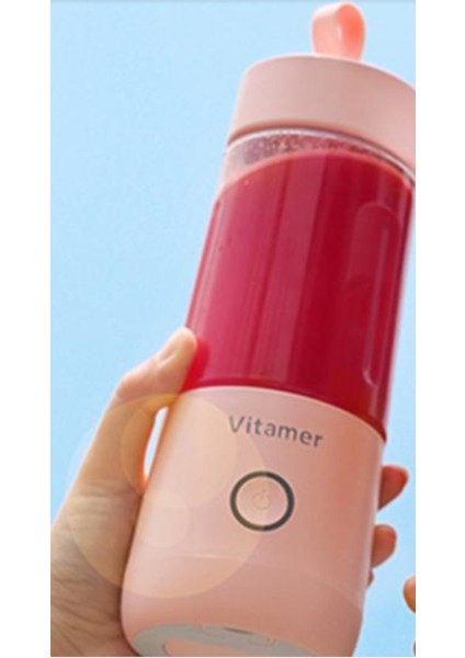 Taşınabilir Elektrikli Meyve Sıkacağı USB Şarj Edilebilir Smoothie Blender Makinesi Mini Meyve Mikser Kupası Meyve Sıkma Kupası Mutfak Mikser | Manuel Sıkacaklar (Yurt Dışından)