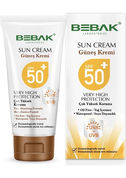 Nemlendirici Güneş Kremi 50 Spf 75 ml