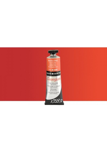 Georgian Yağlı Boya 38ML Vermilion Hue 588