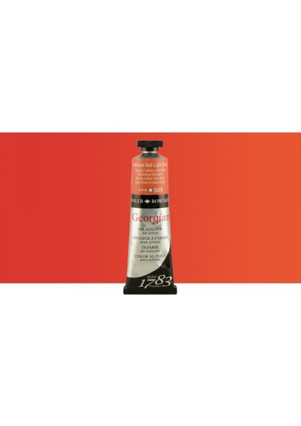 Georgian Yağlı Boya 38ML Cadmium Red Light Hue 505