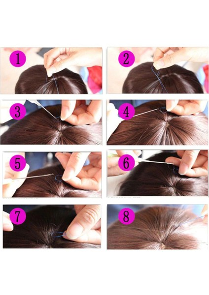 Hair Tinsel - Saç Simi - Gri
