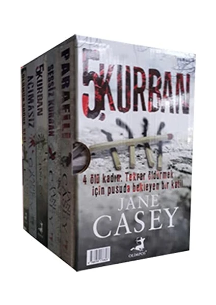 Jane Casey Korku Gerilim Seti - 5 Kitap - Jane Casey