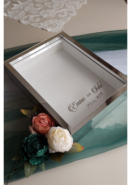 30X40 cm Ledli Beyaz Gül Anı Çerçevesi! Ledli Fotoğraf Çerçevesi! Gül Anı Çerçevesi-Hkm Ticaret fiyatları