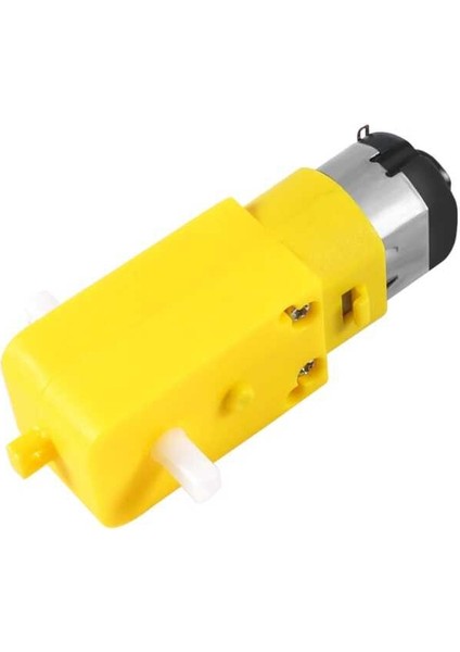 6V 250 Rpm Redüktörlü Motor - Sarı