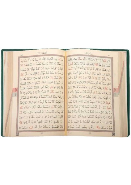 Çanta Boy Kur'an-I Kerim (Yeşil, Kılıflı, Mühürlü) - Ahmed Hüsrev Altınbaşak (Ciltli)