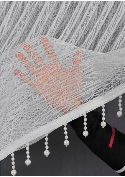 Yeni Sezon Trend Spor Desenli Kruvaze Salon ve Misafir Odalarına Uygun Tül Perde Orta Pile fırsatları