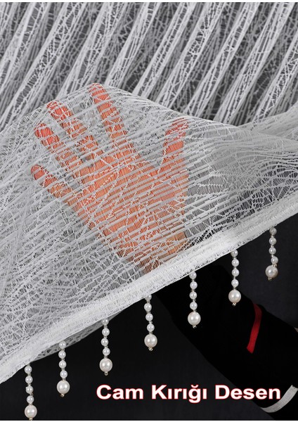 Yeni Sezon Trend Spor Desenli Kruvaze Salon ve Misafir Odalarına Uygun Tül Perde Orta Pile fiyatları