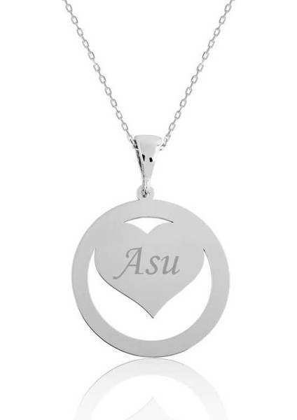 Aşk Çemberi 925 Ayar Gümüş Kolye