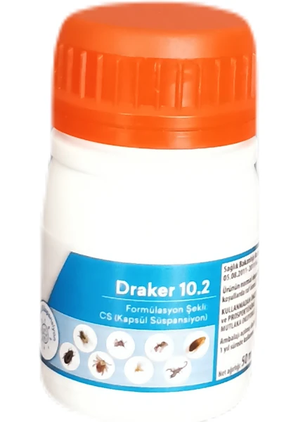 Draker 10.2 50 ml Haşere Ilaci