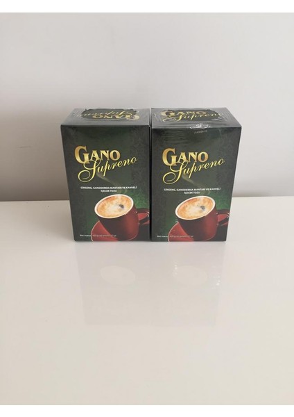 Supreno Ginseng Ganoderma Mantarı ve Kahveli İçecek 2'li 840 gr