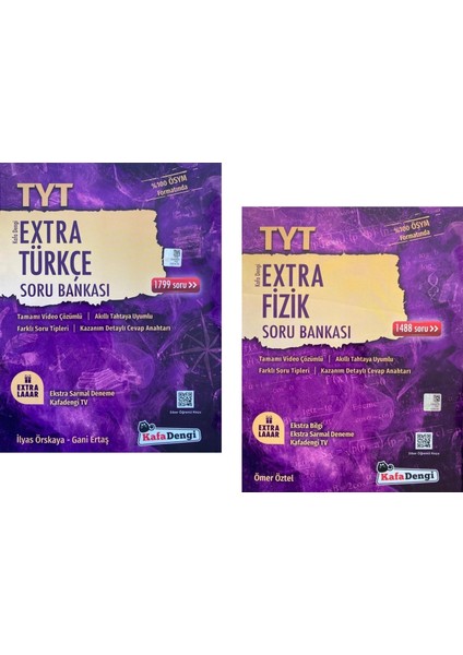 TYT 2023 Türkçe + Fizik Extra Soru Seti 2 Kitap
