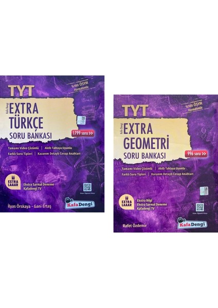 TYT 2023 Türkçe + Geometri Extra Soru Seti 2 Kitap