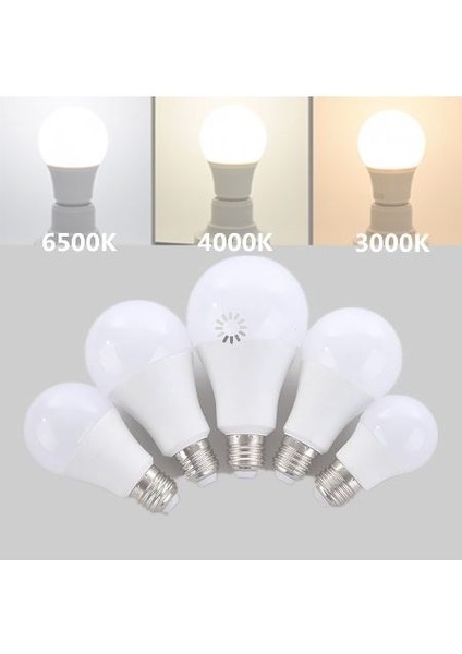 9w Led Ampul Doğal Beyaz 4000k - Göz Yormayan Ampul