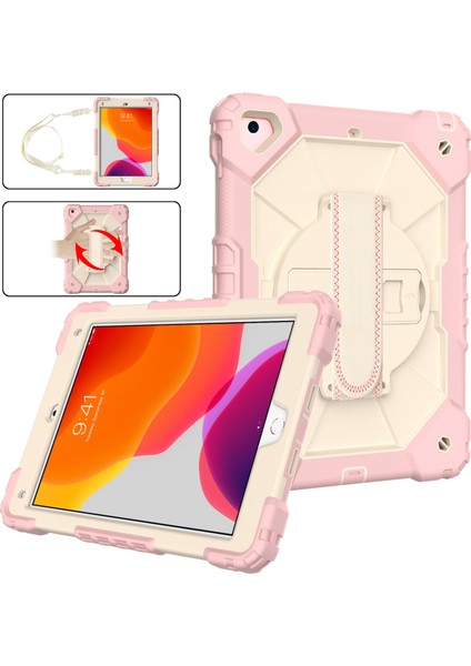 Ipad 9.7 (2018) & (2017) / Air 2 / Air Rose Gold Için Robot Kılıfı (Yurt Dışından)