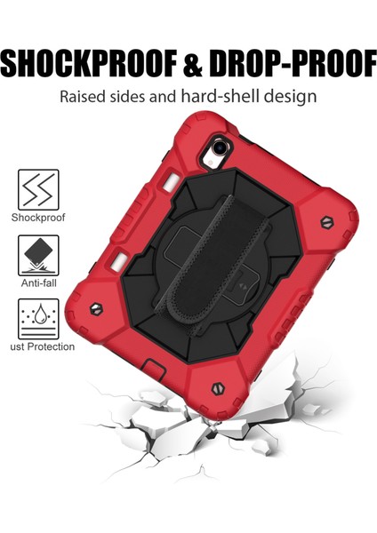 Ipad Mini 6 Kırmızı Için Kontrast Renk Robott Kılıfı (Yurt Dışından) modelleri