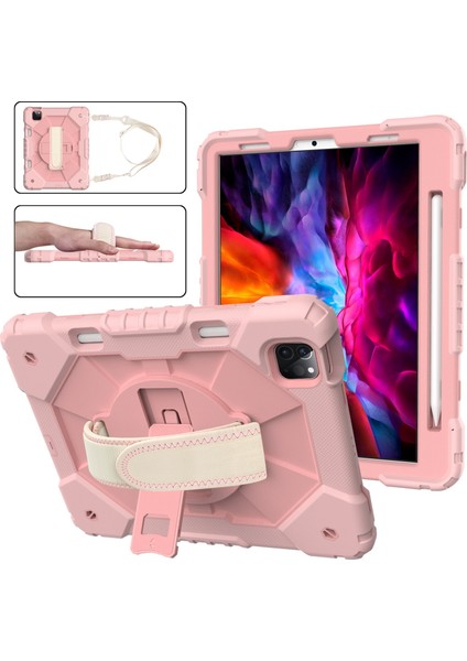 Ipad Pro 11 iPad Air Için Robot Kılıfı 4 10.9 2020ROSE Altın (Yurt Dışından)