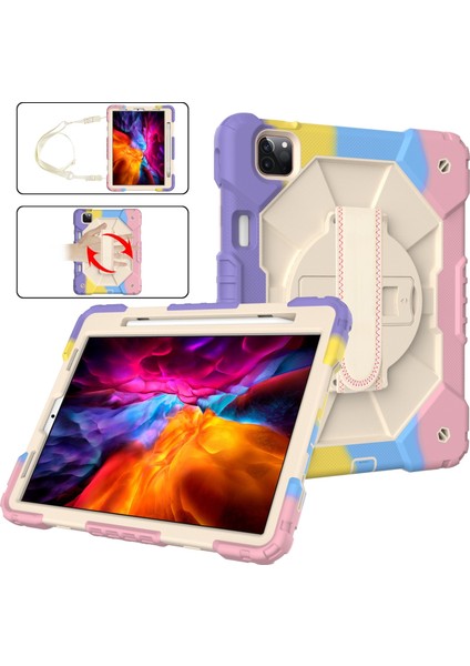 Ipad Pro 11 iPad Air 4 10.9 2020MULTICOLOR Için Robot Kılıfı (Yurt Dışından)