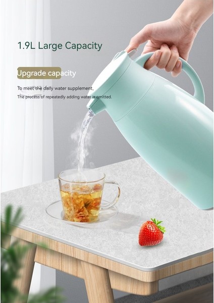 Tulip Kitchenware Kahve Siyah Çay Izolasyonlu Çift Katlı Çelik Termos (Yurt Dışından)