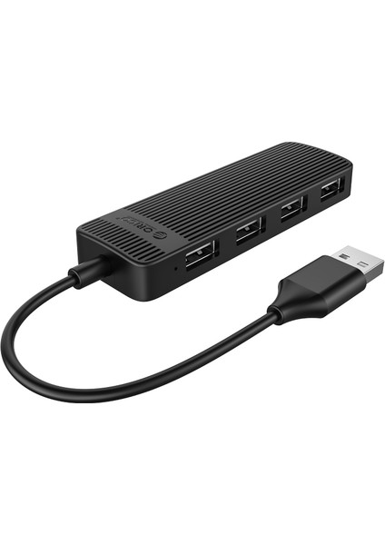 FL02-BK-BP 4 Portlu USB 2.0 Çoklayıcı HUB Siyah 30CM