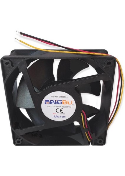 120X120X38 12V 0.66A Dc Soğutucu Fan