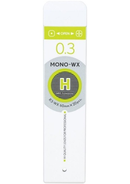 Mono-Wx Profesyonel Uç 0,3 mm 20 Uç Tüp H
