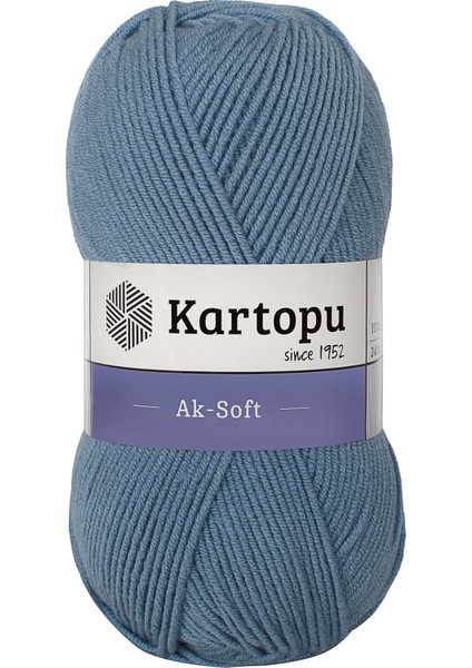 Ak-Soft 644 El Örgü Ipi 100 Gr.