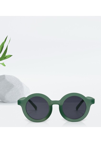 Kids Summer Vibes Tasarımlı Beyaz Cotton Çocuk Şapkası ve Yeşil Çocuk Güneş Gözlüğü Hediye Seti indirimleri