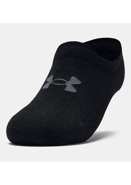 UA ESSANTIAL ULTRALOWTAB 3P 1351784-002 Unisex SİYAH Çorap fırsatları