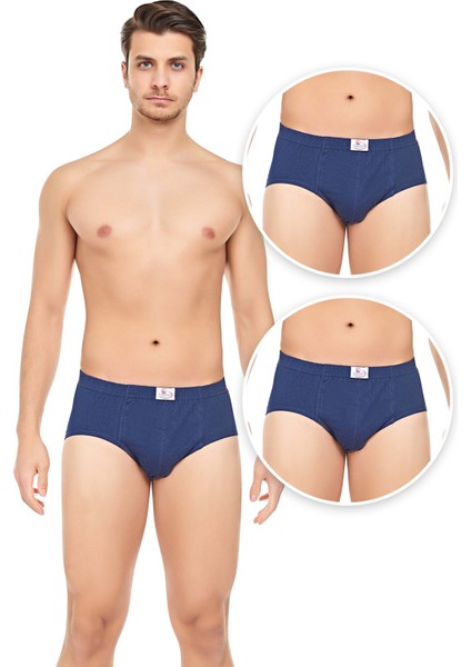 Erkek 3'lü Penye Slip Külot
