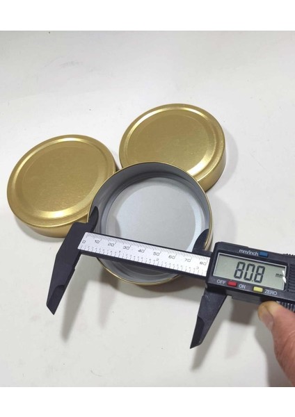 10 Adet 82 mm Uzun Etekli Derin-Geniş Kenar Metal Konserve Kavanoz Kapağı Içi %100 Sızdırmaz Silikon fiyatları