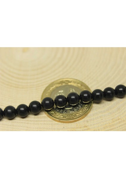 Shungite (Şungit) Taşı Dizi 6mm modelleri