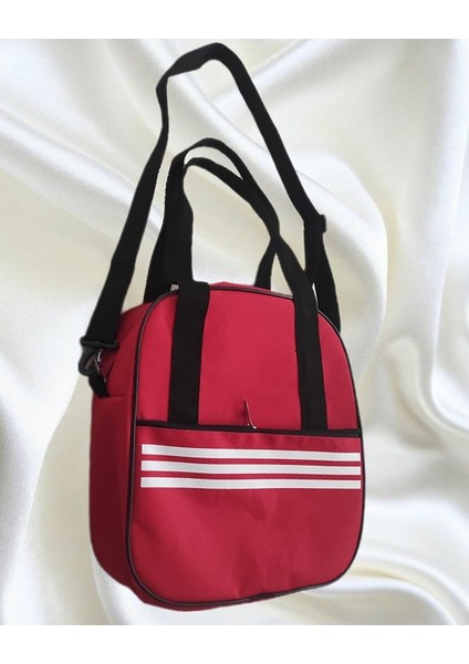 Yan Çizgili Spor Omuz Çantası