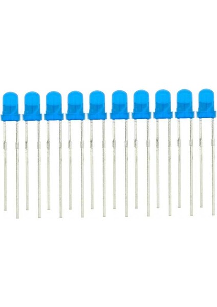 Mavi LED - 3mm - 10 Adet
