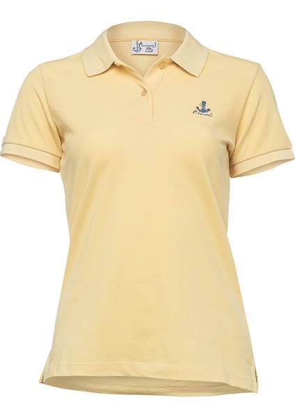 Yengeç Kadın Polo Yaka T-Shirt