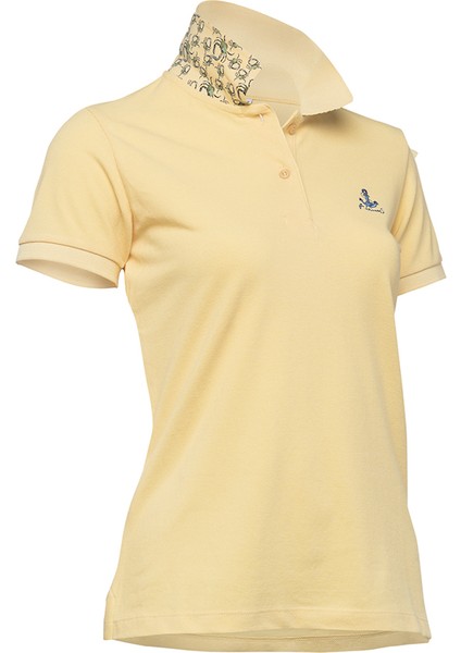 Yengeç Kadın Polo Yaka T-Shirt