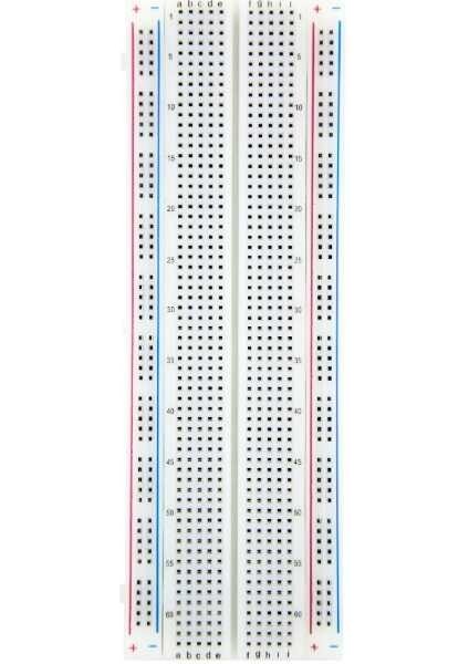 Elektronik Breadboard - Büyük Boy - 830 Pin