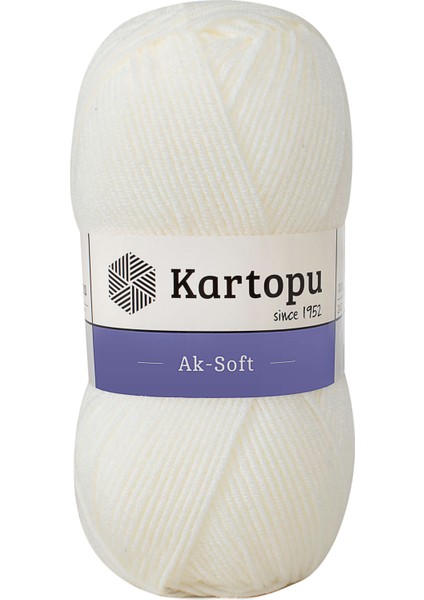 Ak-Soft 019 El Örgü Ipi 100 Gr.