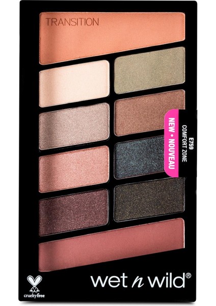 Wet N Wild Color Icon Eyeshadow Palette 10lu Far Paleti Comfort Zone E759