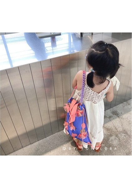 Çocuk Sırt Çantası Yavrusu Bale Latin Dans Kız Dans Uygulama Saklama Çantası (Yurt Dışından) modelleri