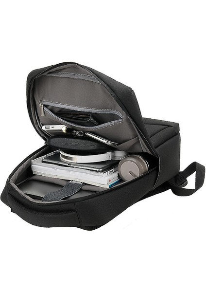 Erkek Oxford Sırt Çantası USB Şarjlı Laptop Çantası Su Geçirmez Günlük Moda Seyahat Çantası (Yurt Dışından) fiyatları