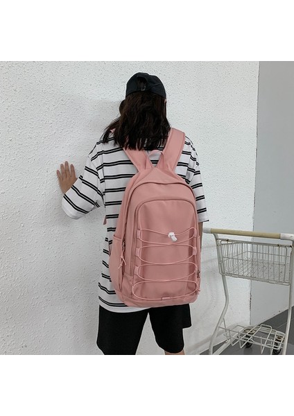 Sırt Çantası Moda Kadın Koleji Okul Çantası Harajuku Seyahat Kızlar Için Çift Uygun (Yurt Dışından) modelleri