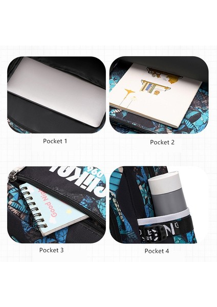 Su Geçirmez Oxford Uzay Roketi Büyük Kapasiteli Genç Erkek Sırt Çantası (Yurt Dışından) fırsatları