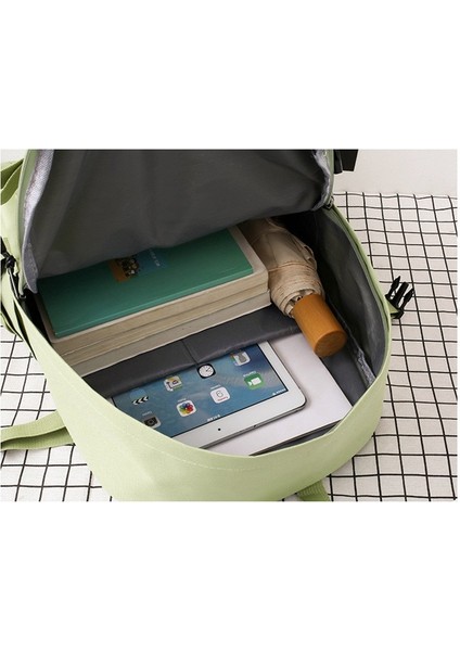 5 Adet/takım Sırt Çantası Kız Çanta Tek Omuzdan Askili Çanta Seti Naylon Su Geçirmez (Yurt Dışından) fiyatları