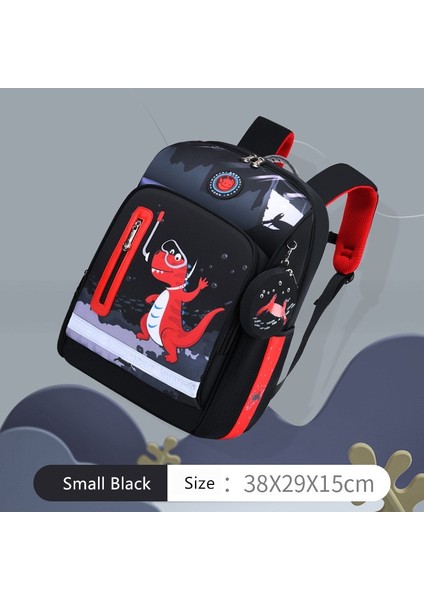 Sırt Çantası Okul Çocuğu Sevimli Çizgi 3D Hayvan Yansıtıcı Şerit (Yurt Dışından)