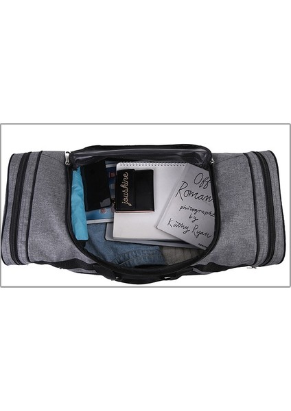 Taşınabilir Büyük Kapasiteli Oxford Kumaş Çok Fonksiyonlu Açık Seyahat Çantası (Yurt Dışından) modelleri