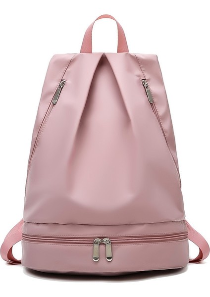 Fermuar Açık Spor Su Geçirmez Spor Salonu Yoga Sırt Çantası Kız Okul Çantası Yüzme Spor Sırt Çantası (Yurt Dışından)